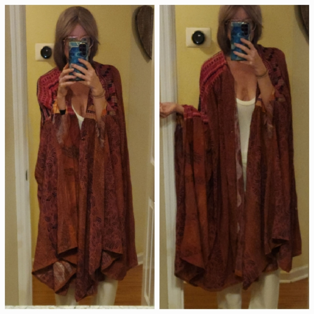 NWT OOAK Kantha Bae Fleetwood Kimono